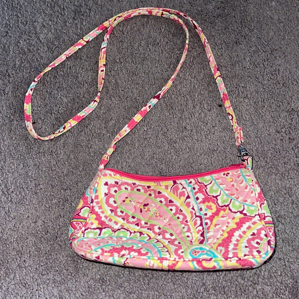 Vera Bradley mini paisley print bag